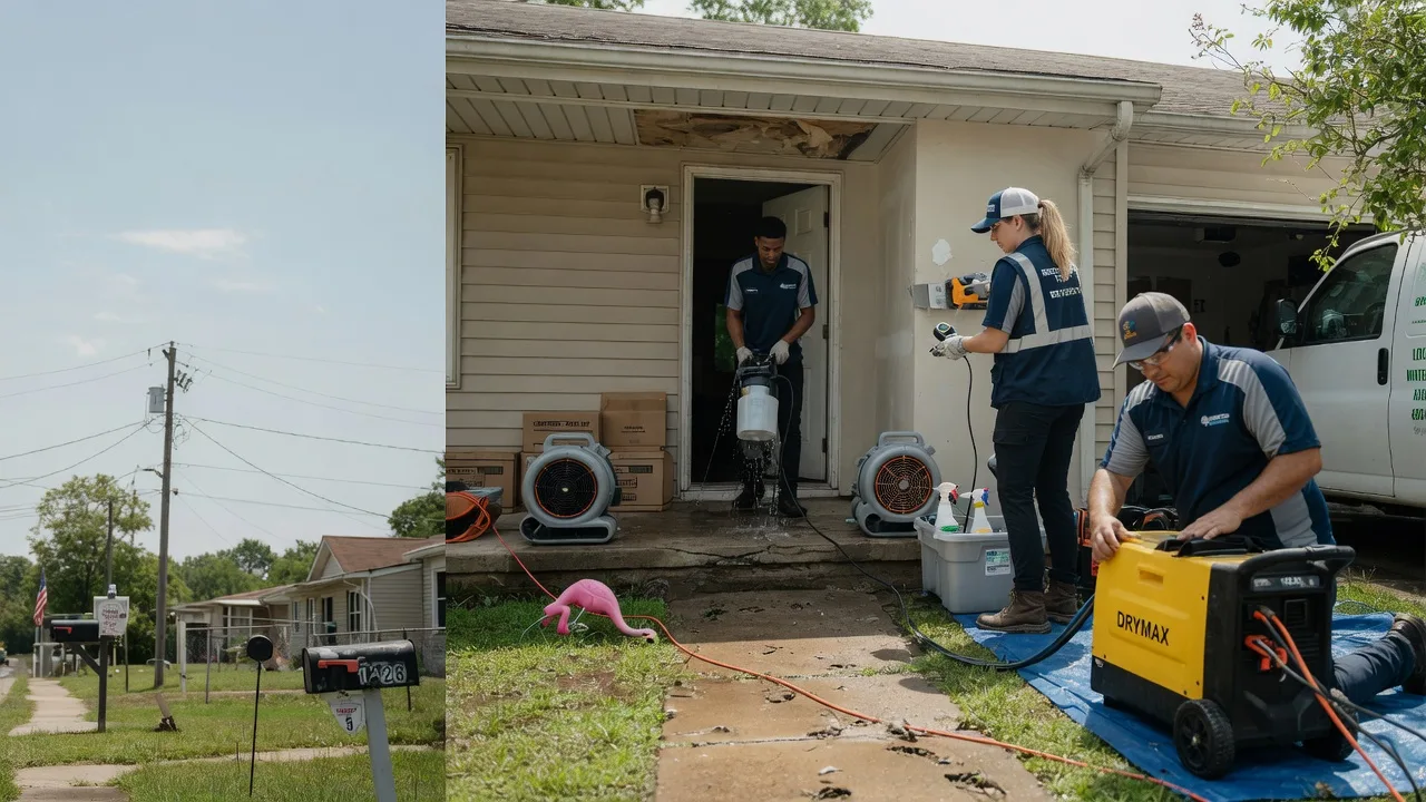 Storm Damage Water Removal in Sheffield, TX near me